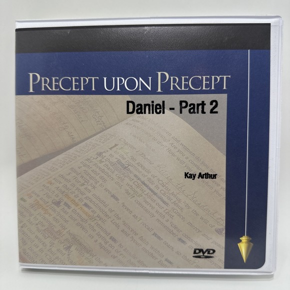 Other - Precept Upon Precept DANIEL Part 2 Kay Arthur DVD Set Bible Study Teaching Class